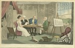 The Artist's Room by Thomas Rowlandson and William Combe