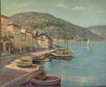 Harbor Landscape by Lucien Potronat