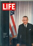 Life Magazine: President Johnson at his White House Desk by George P. Hunt and Yousuf Karsh
