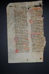 Folio from a Gradual