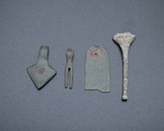 Small fragments of Roman, Anglo-Saxon, & Medieval metal pieces
