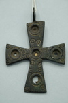 Pendant Cross with Concentric Circles