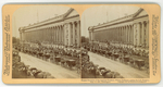 Funeral Procession of the martyred President, William McKinley, passing the US Treasury