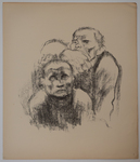 Two Prisoners Listening to Music by Käthe Kollwitz