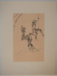 The Circus: Le trapèze volant by Henri de Toulouse-Lautrec