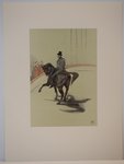The Circus: Haute École - Le pas espagnol by Henri de Toulouse-Lautrec