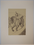 The Circus: Travail sans selle by Henri de Toulouse-Lautrec