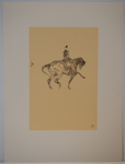 The Circus: Écuyère de haute école et passage by Henri de Toulouse-Lautrec