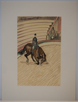 The Circus: Écuyère de haute école - Salut by Henri de Toulouse-Lautrec