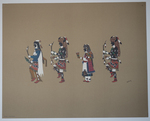 The Buffalo Dance group by Awa Tsireh