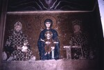 AU.076 Hagia Sophia, Virgin and Child with John II and Irene Mosaic by Denis Baly