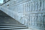 K.018 North Staircase of the Apadana by Denis Baly