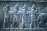 K.040 Scythians offering folded clothing and Bracelets by Denis Baly