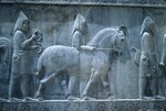 K.041 Scythians with a horse by Denis Baly