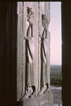 K.064 Guard Reliefs on Portico Doorways, South Jamb of Western Doorway by Denis Baly