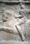 K.091 Close up on Enemy, Lower Register, Third Relief of Bahram II by Denis Baly