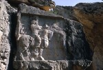 K.098 Investiture relief of Shapur I, Naqsh-e Rajab by Denis Baly