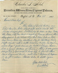 Letter from Buffalo, New York to Leonard Blake in Gambier, Ohio