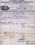 Letter from Buffalo, New York to Leonard Blake in Gambier, Ohio