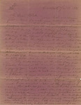 Letter from Buffalo, New York to Leonard Blake in Gambier, Ohio by Norman Badger (1812-1876)