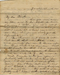 Letter from Buffalo, New York to Leonard Blake in Gambier, Ohio