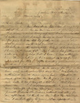 Letter from Buffalo, New York to Leonard Blake in Gambier, Ohio