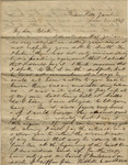 Letter from Buffalo, New York to Leonard Blake in Gambier, Ohio by Norman Badger (1812-1876)