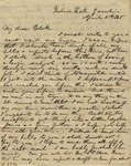 Letter from Buffalo, New York to Leonard Blake in Gambier, Ohio