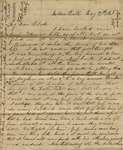 Letter from Buffalo, New York to Leonard Blake in Gambier, Ohio