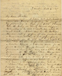 Letter from Buffalo, New York to Leonard Blake in Gambier, Ohio