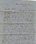 Letter from Buffalo, New York to Leonard Blake in Gambier, Ohio