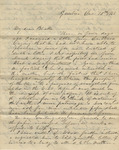 Letter from Buffalo, New York to Leonard Blake in Gambier, Ohio