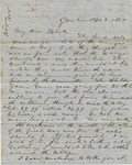Letter from Buffalo, New York to Leonard Blake in Gambier, Ohio