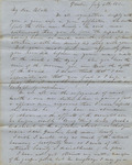 Letter from Buffalo, New York to Leonard Blake in Gambier, Ohio