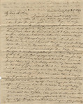Letter from Buffalo, New York to Leonard Blake in Gambier, Ohio