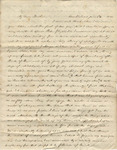 Letter from Buffalo, New York to Leonard Blake in Gambier, Ohio