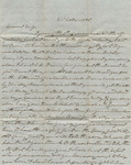Letter from Buffalo, New York to Leonard Blake in Gambier, Ohio