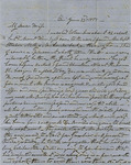 Letter from Buffalo, New York to Leonard Blake in Gambier, Ohio