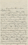 Letter from Buffalo, New York to Leonard Blake in Gambier, Ohio
