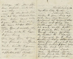 Letter from Buffalo, New York to Leonard Blake in Gambier, Ohio