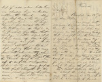 Letter from Buffalo, New York to Leonard Blake in Gambier, Ohio