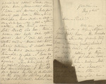 Letter from Buffalo, New York to Leonard Blake in Gambier, Ohio