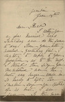 Letter from Buffalo, New York to Leonard Blake in Gambier, Ohio