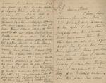 Letter from Buffalo, New York to Leonard Blake in Gambier, Ohio