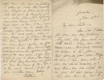 Letter from Buffalo, New York to Leonard Blake in Gambier, Ohio