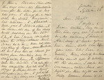 Letter from Buffalo, New York to Leonard Blake in Gambier, Ohio