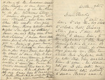 Letter from Buffalo, New York to Leonard Blake in Gambier, Ohio