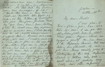 Letter from Buffalo, New York to Leonard Blake in Gambier, Ohio