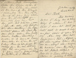 Letter from Buffalo, New York to Leonard Blake in Gambier, Ohio