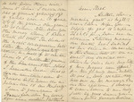 Letter from Buffalo, New York to Leonard Blake in Gambier, Ohio